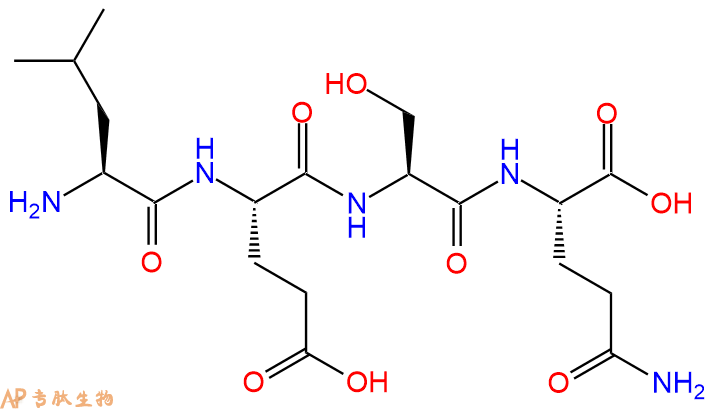 专肽生物产品H2N-Leu-Glu-Ser-Gln-OH