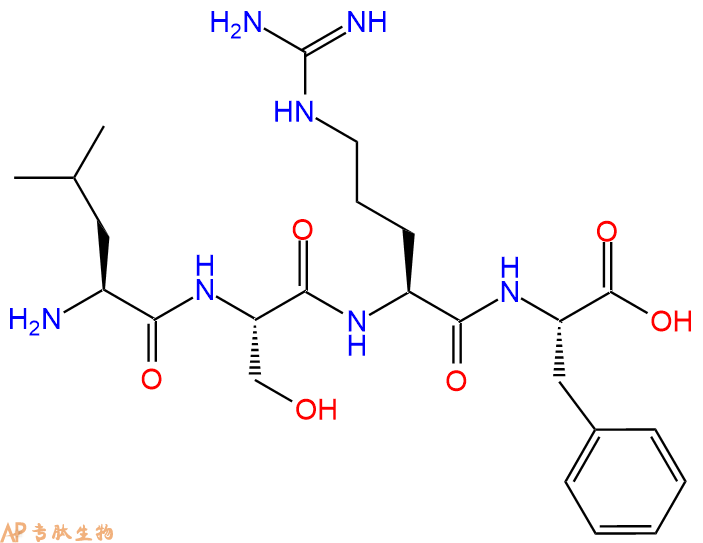 专肽生物产品H2N-Leu-Ser-Arg-Phe-OH