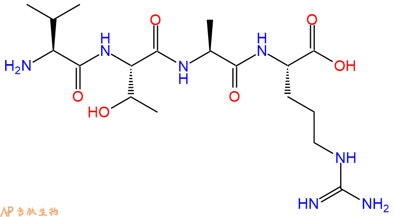 专肽生物产品H2N-Val-Thr-Ala-Arg-OH