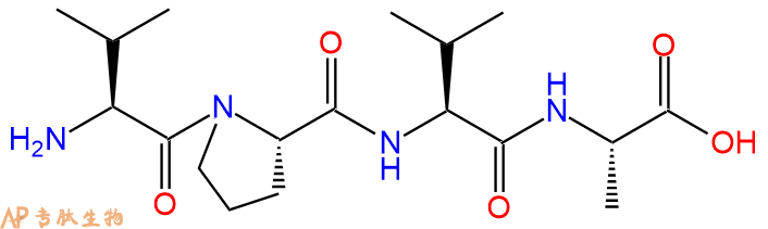 专肽生物产品H2N-Val-Pro-Val-Ala-OH