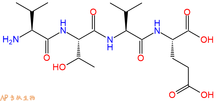 专肽生物产品H2N-Val-Thr-Val-Glu-OH