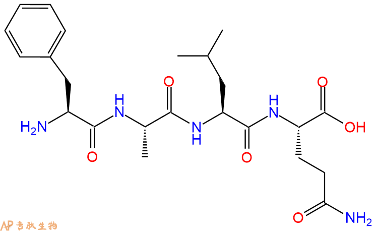 专肽生物产品H2N-Phe-Ala-Leu-Gln-OH
