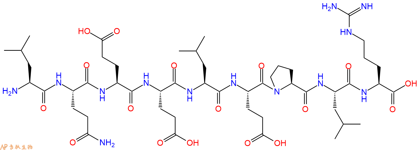 专肽生物产品H2N-Leu-Gln-Glu-Glu-Leu-Glu-Pro-Leu-Arg-OH