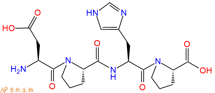 专肽生物产品H2N-Asp-Pro-His-Pro-OH