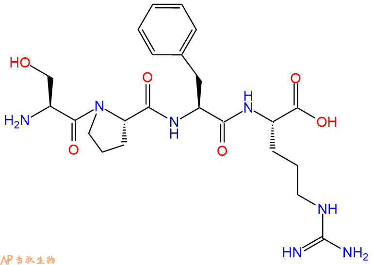 专肽生物产品H2N-Ser-Pro-Phe-Arg-OH