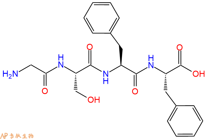 专肽生物产品H2N-Gly-Ser-Phe-Phe-OH
