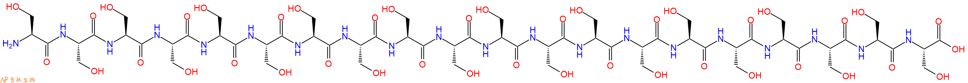 专肽生物产品H2N-Ser-Ser-Ser-Ser-Ser-Ser-Ser-Ser-Ser-Ser-Ser-Ser-Ser-Ser-Ser-Ser-Ser-Ser-Ser-Ser-OH