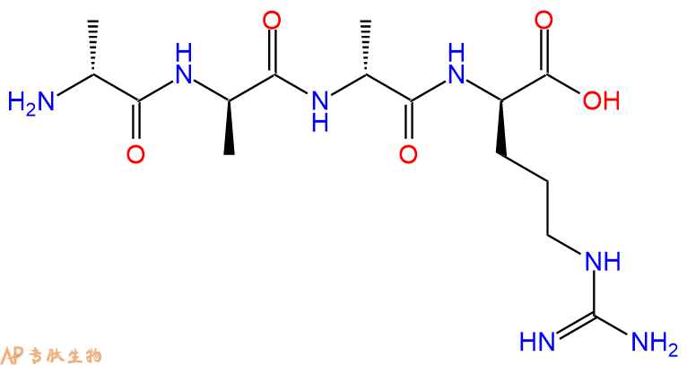 专肽生物产品H2N-DAla-DAla-DAla-DArg-OH