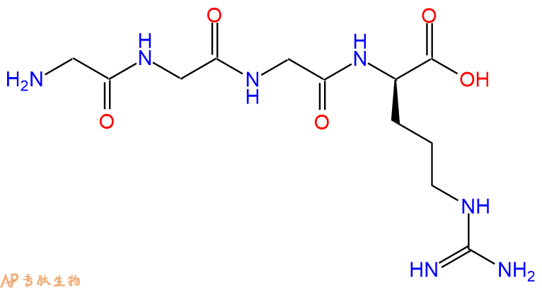 专肽生物产品H2N-Gly-Gly-Gly-DArg-OH