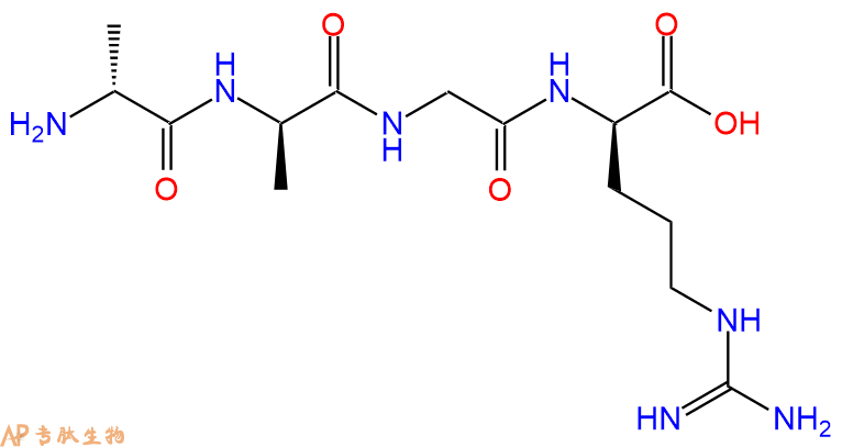 专肽生物产品H2N-DAla-DAla-Gly-DArg-OH