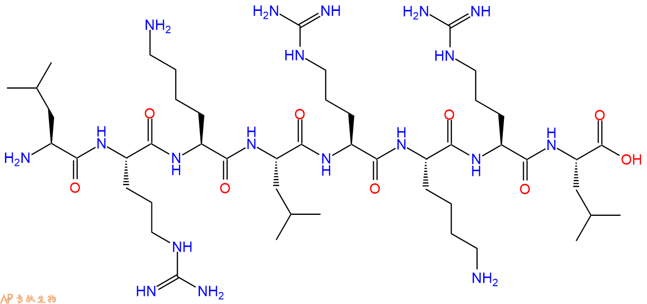 专肽生物产品H2N-Leu-Arg-Lys-Leu-Arg-Lys-Arg-Leu-OH