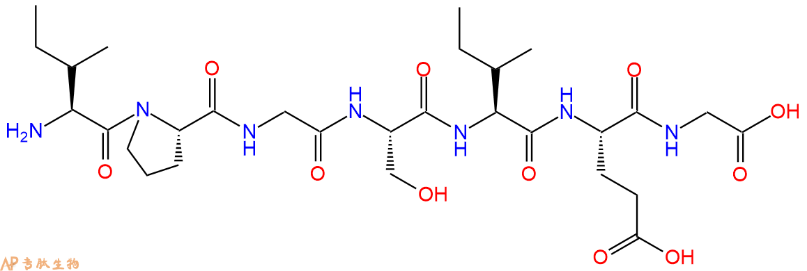 专肽生物产品H2N-Ile-Pro-Gly-Ser-Ile-Glu-Gly-OH