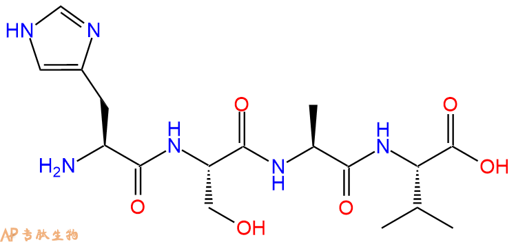 专肽生物产品H2N-His-Ser-Ala-Val-OH