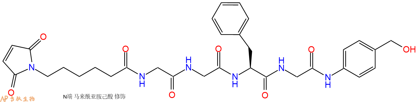 专肽生物产品6Mal-Gly-Gly-Phe-Gly-PAB-OH