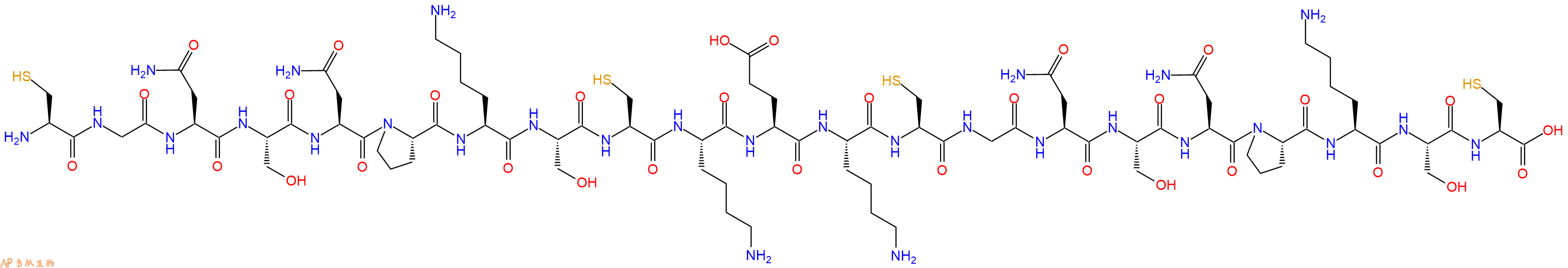 专肽生物产品H2N-Cys-Gly-Asn-Ser-Asn-Pro-Lys-Ser-Cys-Lys-Glu-Lys-Cys-Gly-Asn-Ser-Asn-Pro-Lys-Ser-Cys-OH