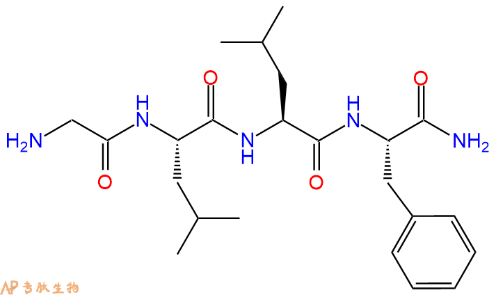 专肽生物产品H2N-Gly-Leu-Leu-Phe-CONH2