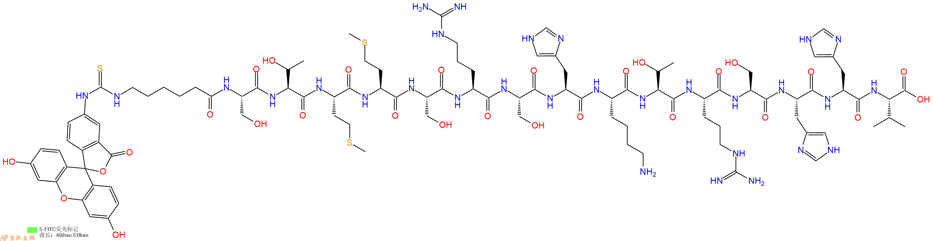 专肽生物产品5FITC-Peptide P15-1