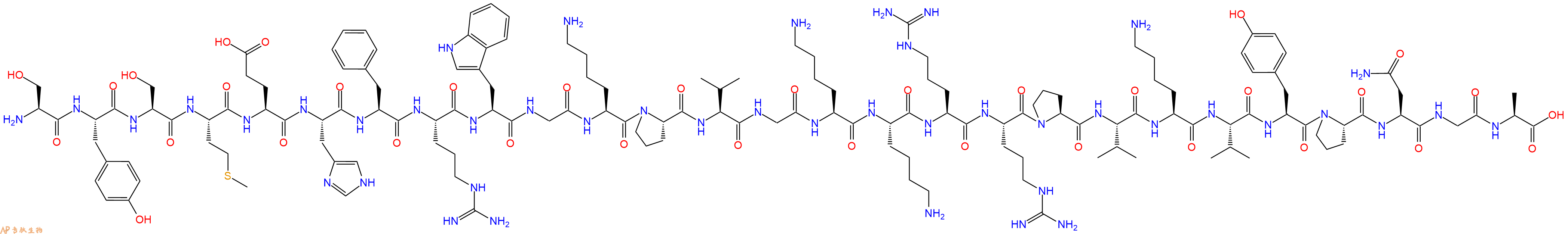 专肽生物产品ACTH (1-27), human