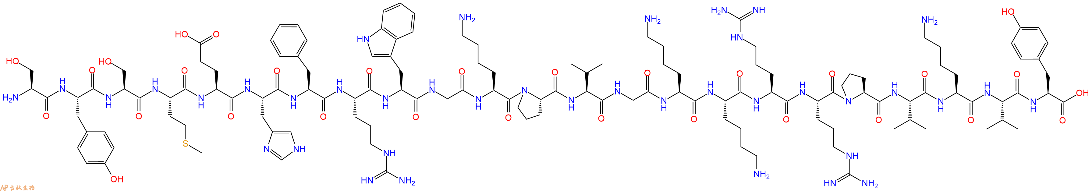 专肽生物产品促肾上腺皮质激素ACTH (1-23) (human, mouse, rat, guinea pig)