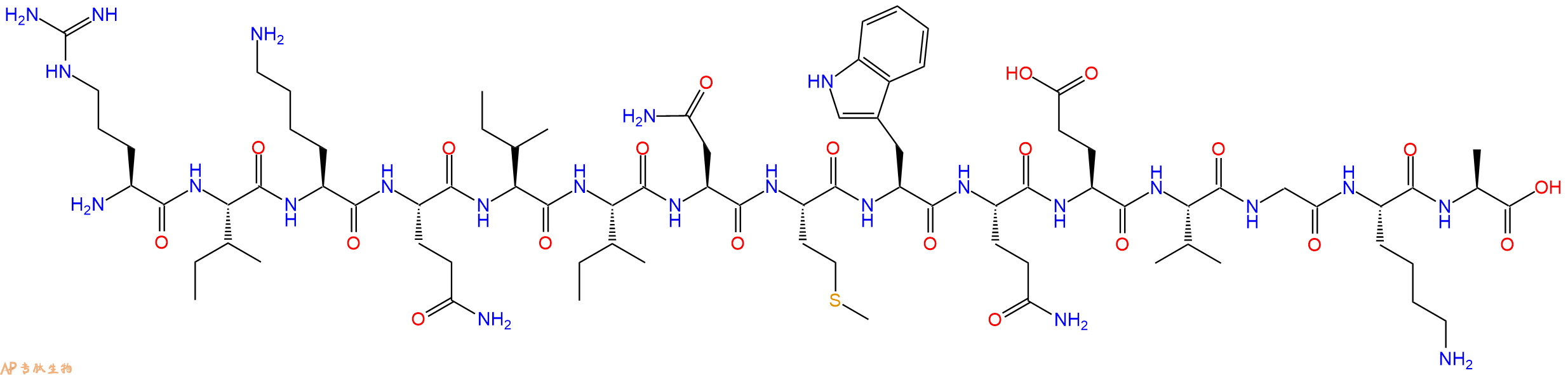 专肽生物产品GP120 - W61D - 106