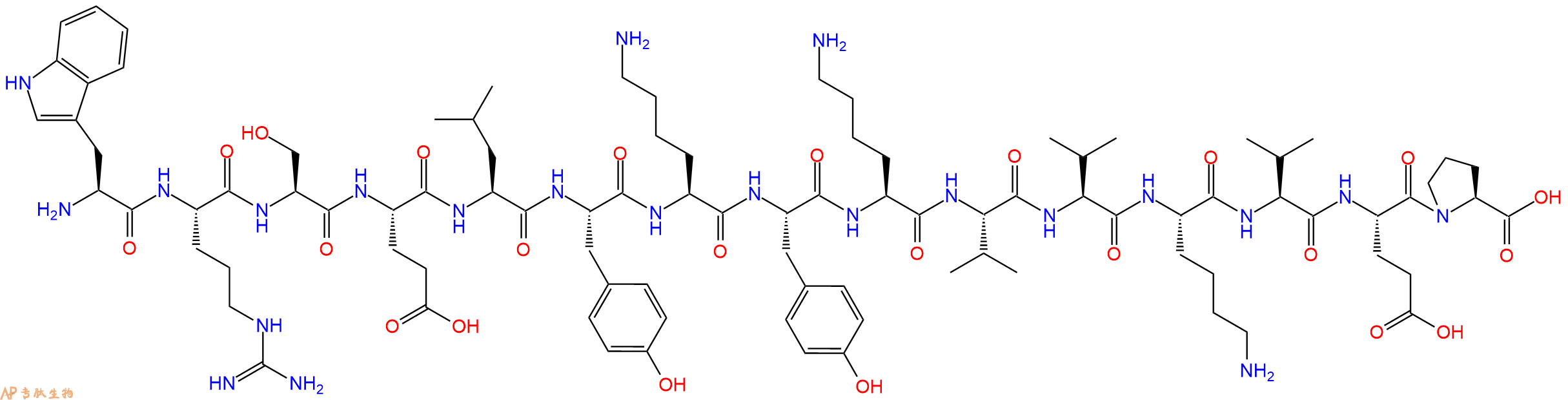 专肽生物产品GP120 - W61D - 122