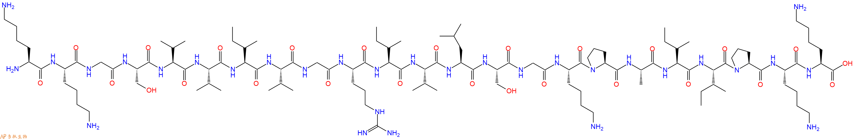 专肽生物产品HCV, NS4A - Like Peptide