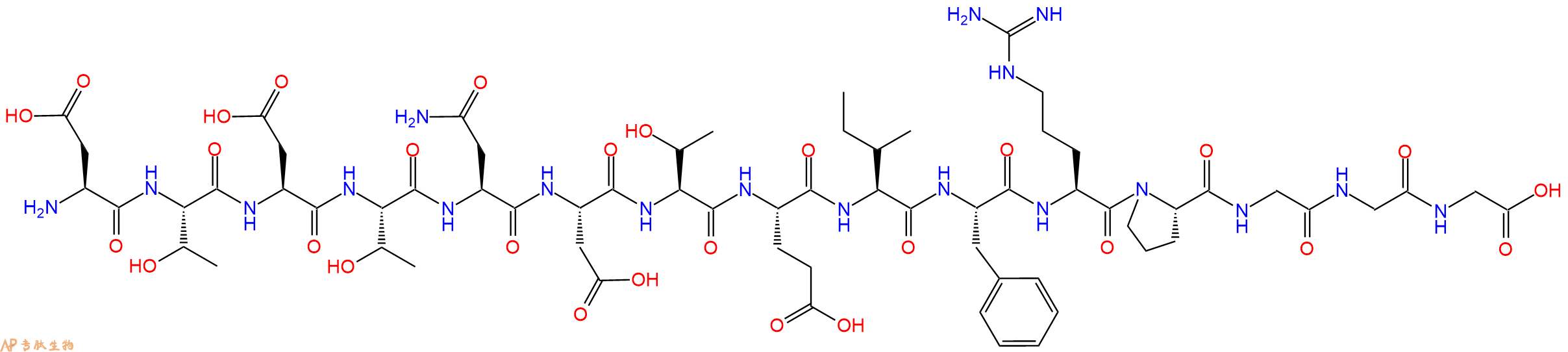 专肽生物产品HIV - 1 MN ENV - 116