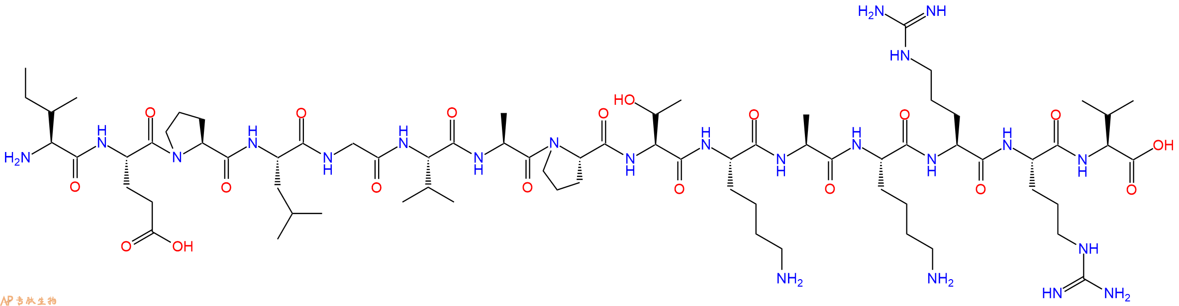 专肽生物产品HIV - 1 MN ENV - 124