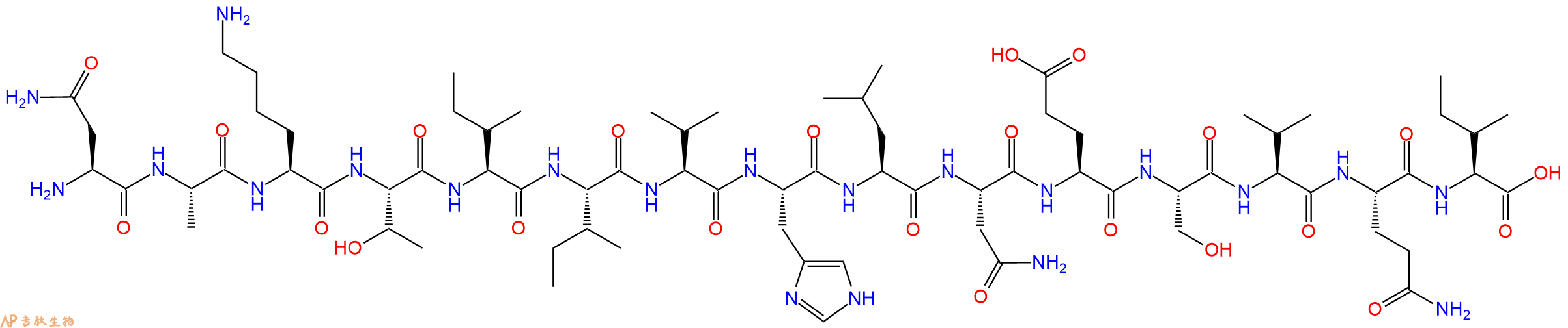 专肽生物产品HIV - 1 MN ENV - 72