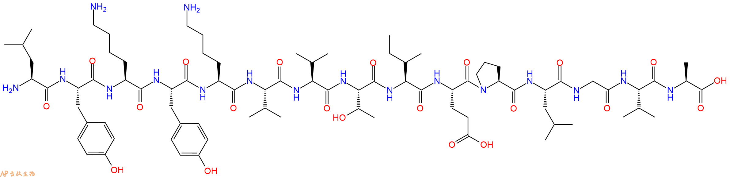 专肽生物产品HIV - 1 MN ENV - 122