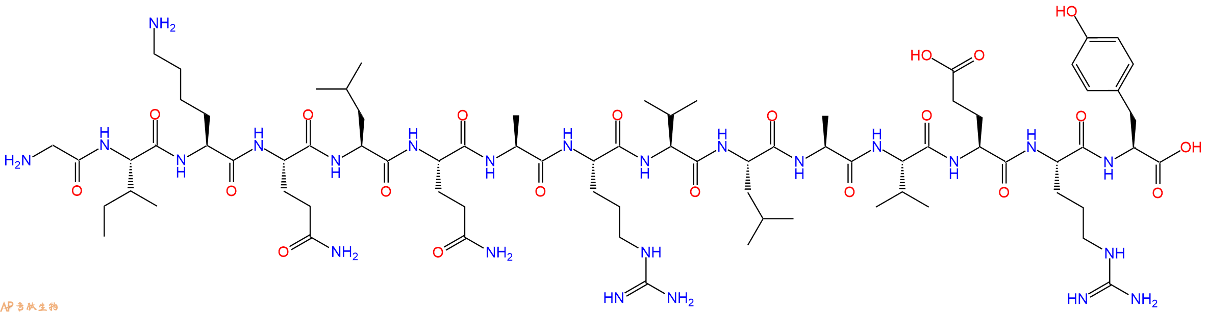 专肽生物产品HIV - 1 MN ENV - 144