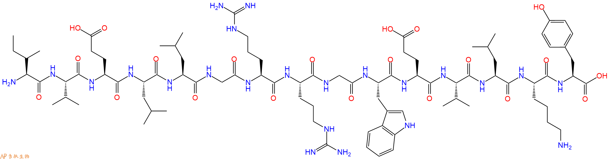 专肽生物产品HIV - 1 MN ENV - 196