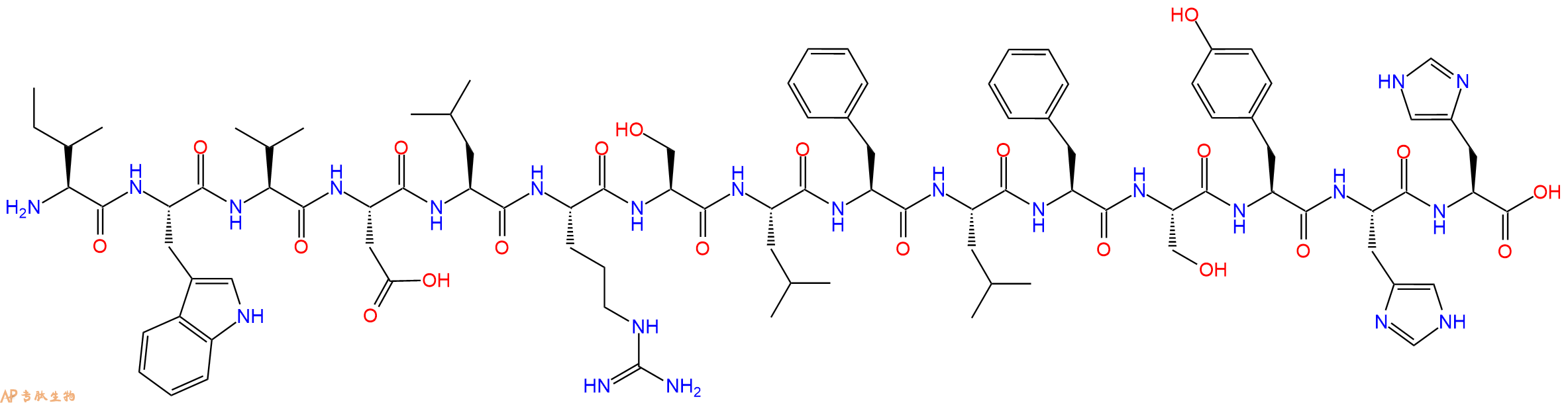 专肽生物产品HIV - 1 MN ENV - 190