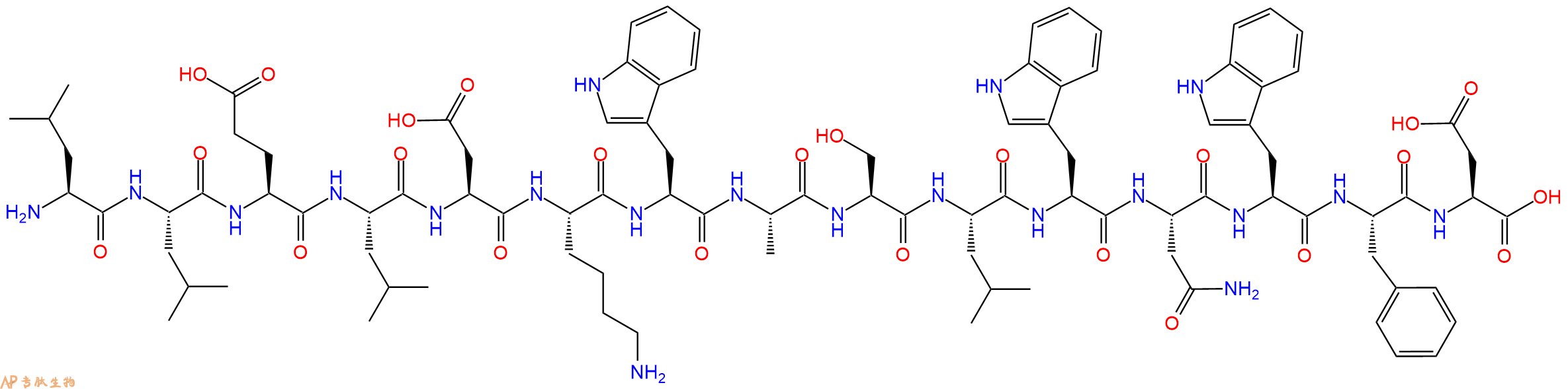 专肽生物产品HIV - 1 MN ENV - 166