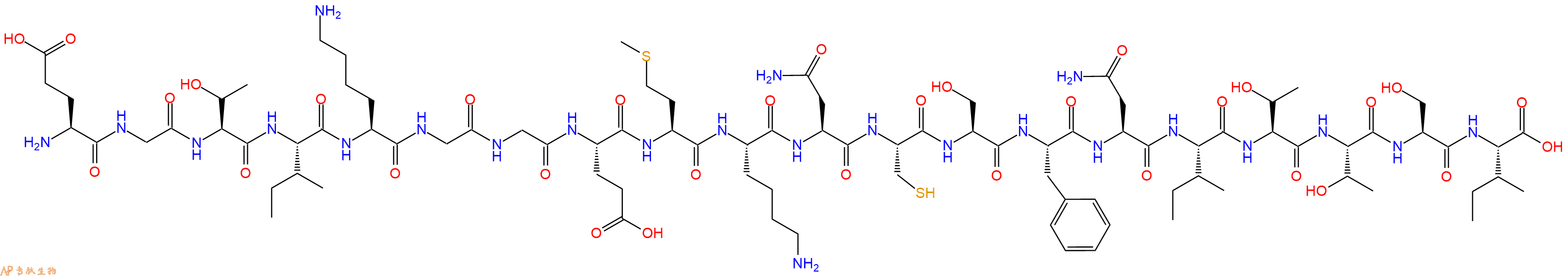 专肽生物产品HIV - 1 MN #1934