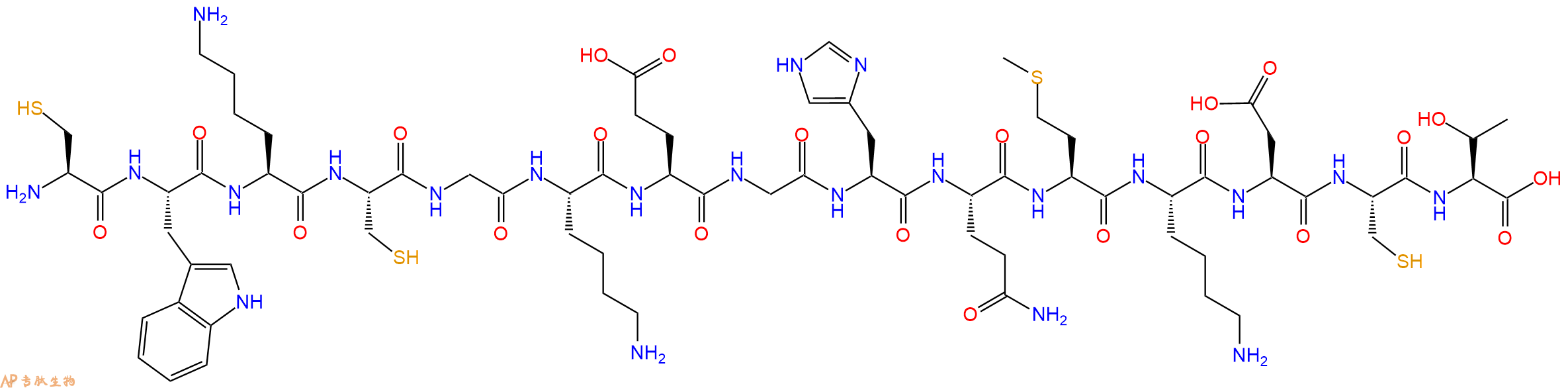 专肽生物产品HXB2 gag #104/aa413 - 427