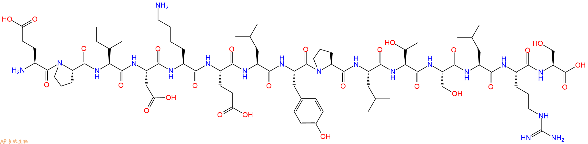 专肽生物产品HXB2 gag #120/aa477 - 491