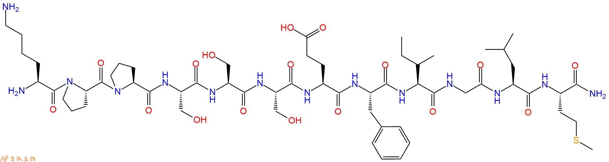 专肽生物产品Invertebrate Tachykinin - I, OctTK - I