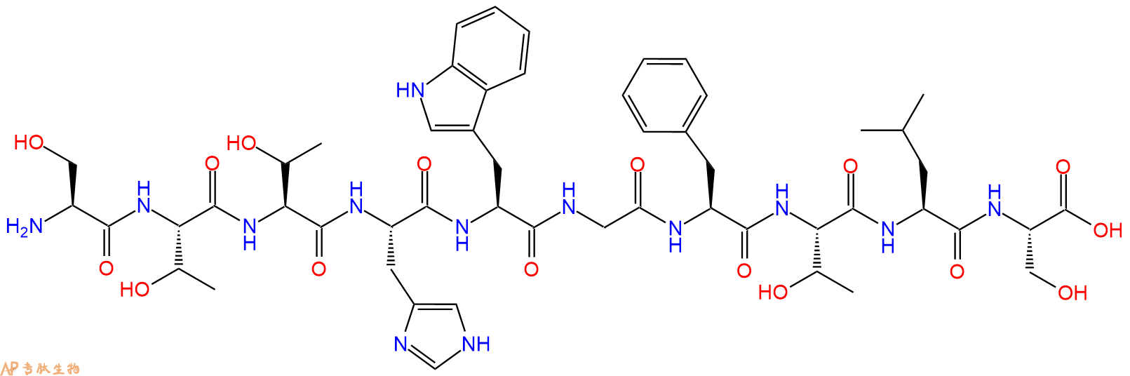 专肽生物产品STT Gelatinase Inhibitor modification, negative control