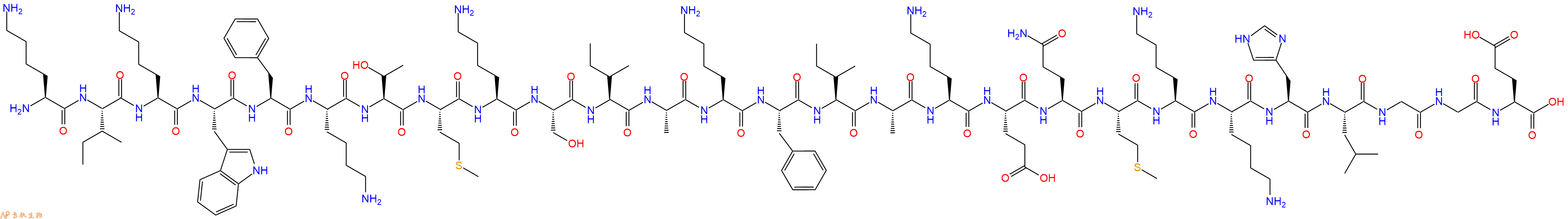 专肽生物产品M-lycotoxin-Hc2a