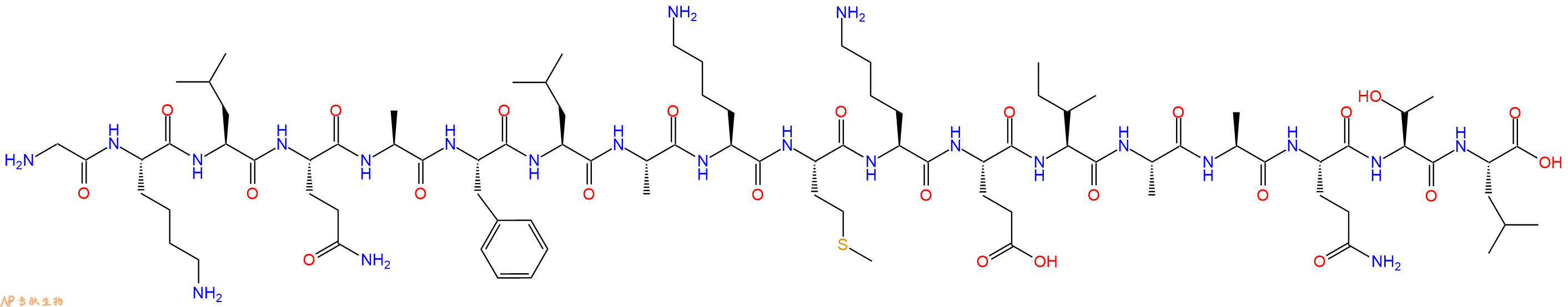 专肽生物产品M-lycotoxin-Ls3a
