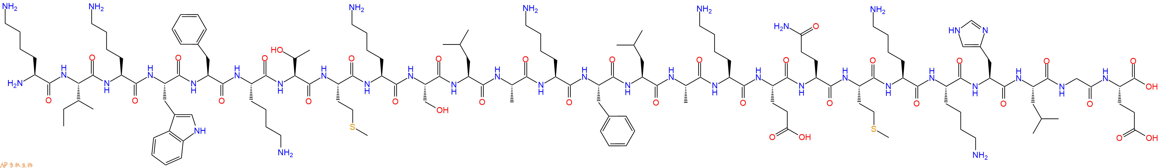 专肽生物产品M-lycotoxin-Ls2a