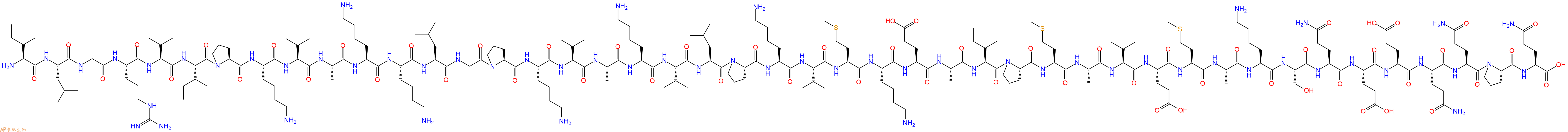 专肽生物产品Pilosulin-1 68->112