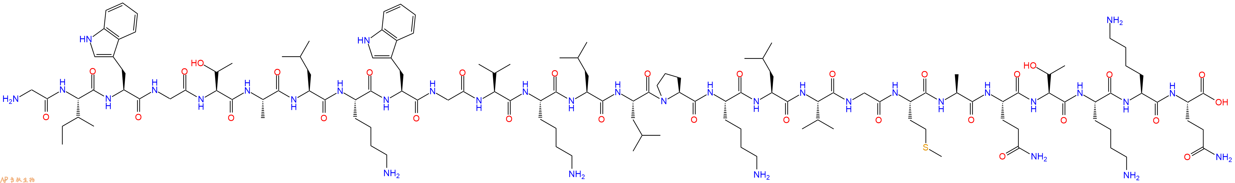 专肽生物产品Ponericin-W4