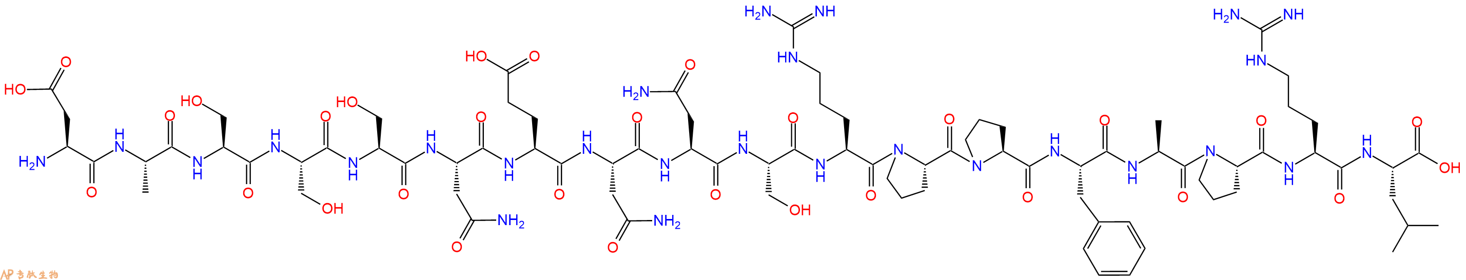 专肽生物产品DASSSNENNSRPPFAPRL-amide