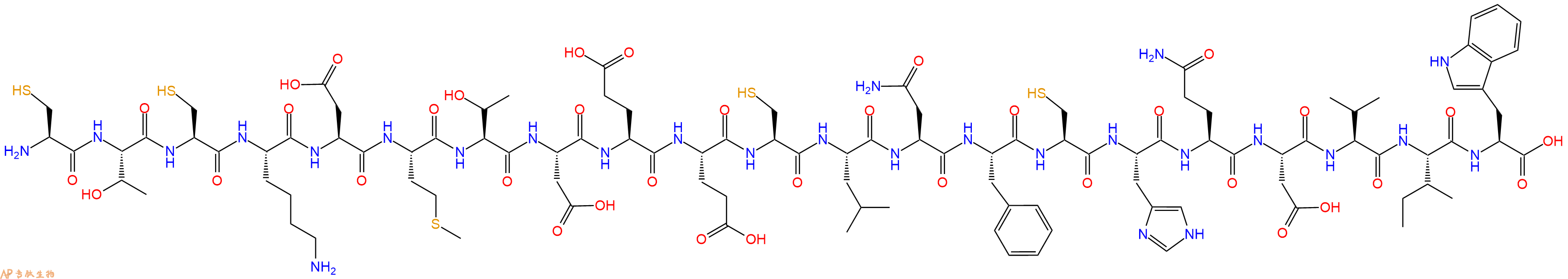 专肽生物产品Lys4 Sarafotoxin S6c