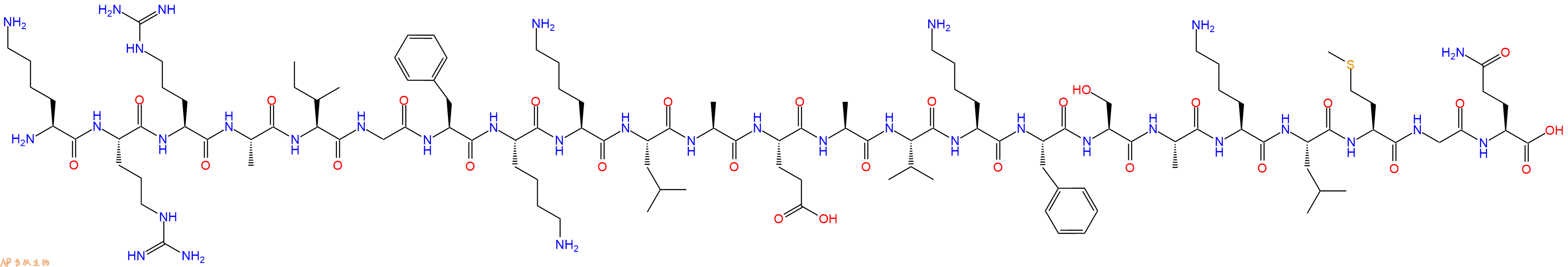专肽生物产品nNOS (725-747), rat