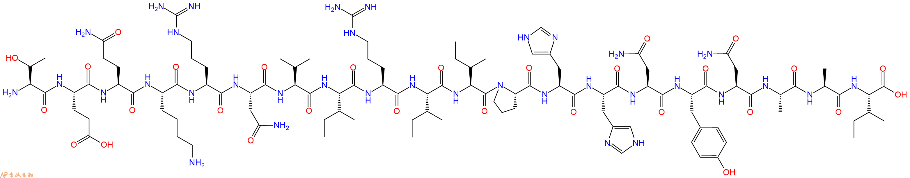 专肽生物产品Peptide 2A - 54, Coagulation Factor IX (11 - 30), human
