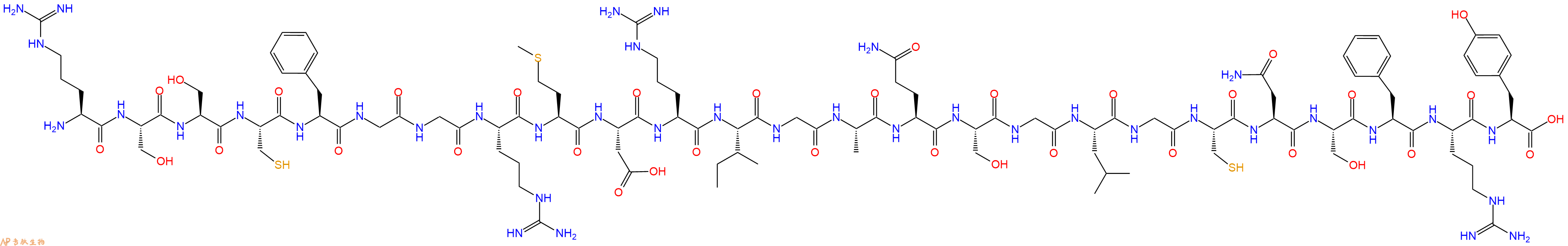 专肽生物产品Atrial Natriuretic Polypeptide (4-28), human