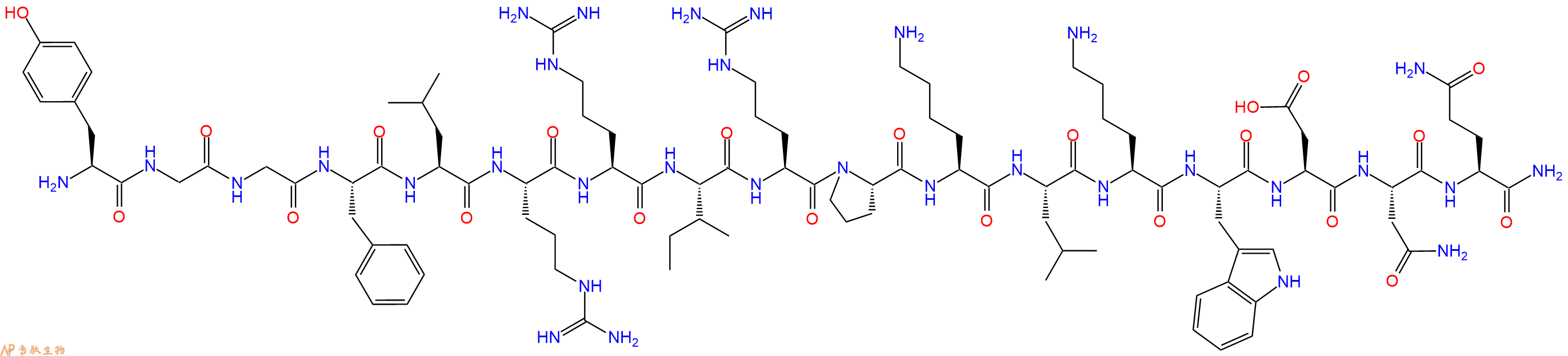 专肽生物产品Dynorphin A amide, porcine